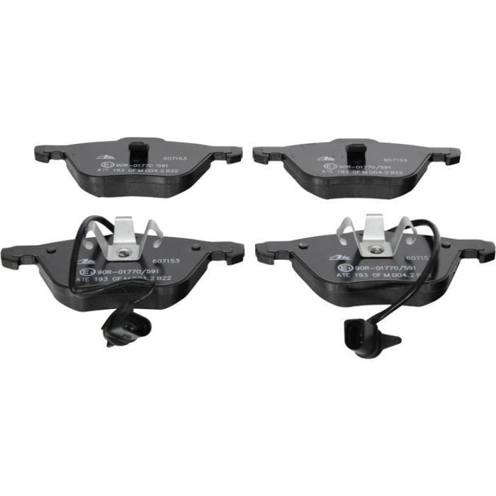 13.0460-7153.2 ATE Bremsbelagsatz VW Vorderachse Sharan/T4 1.8-2.8 90-10 Mit Sensor 13.0460-7153.2 13.0460-7153.2 ATE Bremsbelagsatz VW Vorderachse Sharan/T4 1.8-2.8 90-10 Mit Sensor 13.0460-7153.2