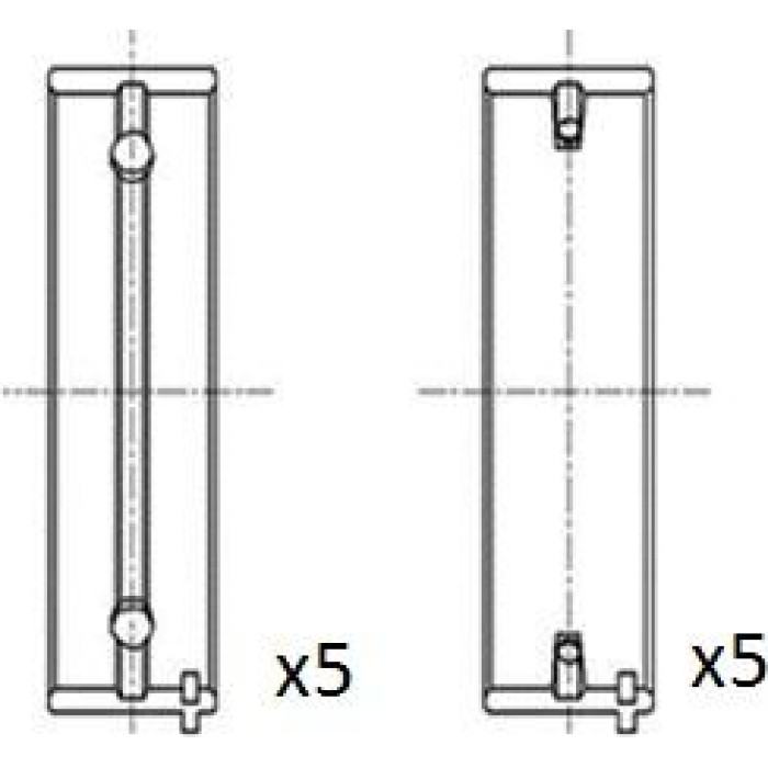 FAI AutoParts Kurbelwellenlager BM1003-STD FAI AutoParts Kurbelwellenlager BM1003-STD