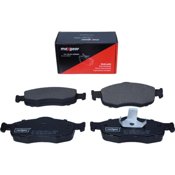 19-0643 MAXGEAR Bremsbelagsatz 19-0643 Ford Mondeo 93- ohne Sensor 19-0643 MAXGEAR Bremsbelagsatz 19-0643 Ford Mondeo 93- ohne Sensor