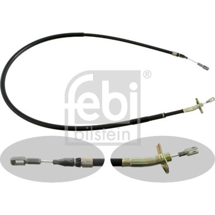FEBI BILSTEIN Handbremsseil Seilzug Festellbremse 09500