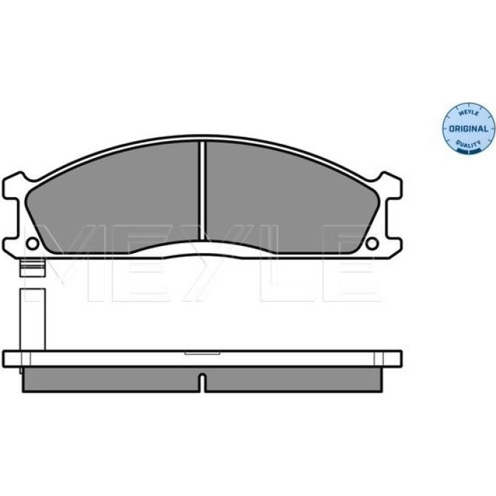 MEYLE Bremsbelagsatz Nissan Urvan 252134717 MEYLE Bremsbelagsatz Nissan Urvan 252134717