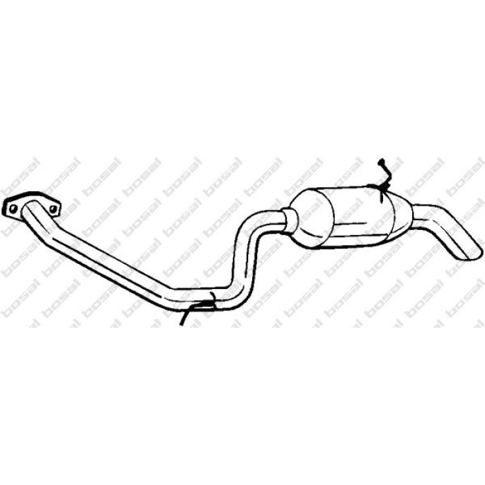 Bosal Schalldämpfer 228-159 Bosal Schalldämpfer 228-159