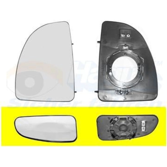 Van Wezel Außenspiegelglas 1747835 Van Wezel Außenspiegelglas 1747835
