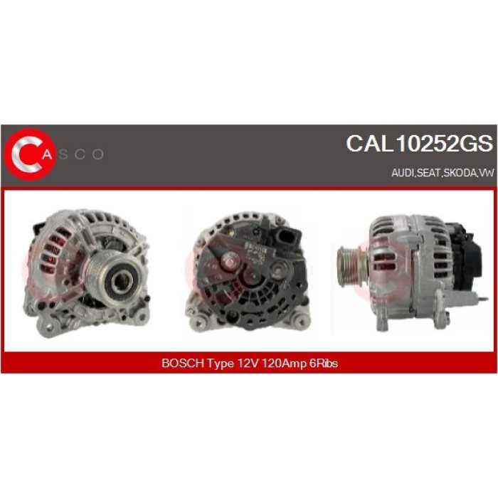 CASCO Generator CAL10252GS CASCO Generator CAL10252GS