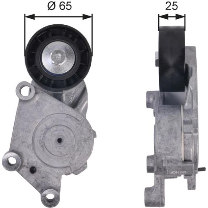Gates Spannrolle T39125 Gates Spannrolle T39125