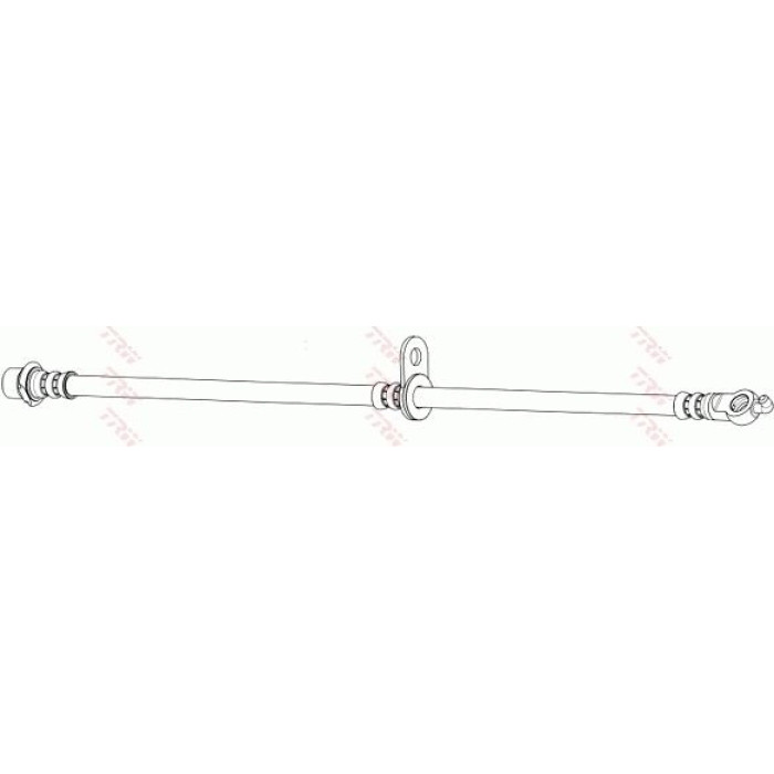 TRW Bremsschlauch Vorderachse rechts PHD1020 TRW Bremsschlauch Vorderachse rechts PHD1020