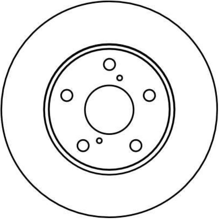 TRW Bremsscheibe DF4114 TRW Bremsscheibe DF4114