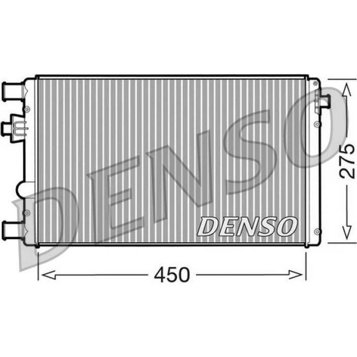 Denso Motorkühler DRM09042 Denso Motorkühler DRM09042