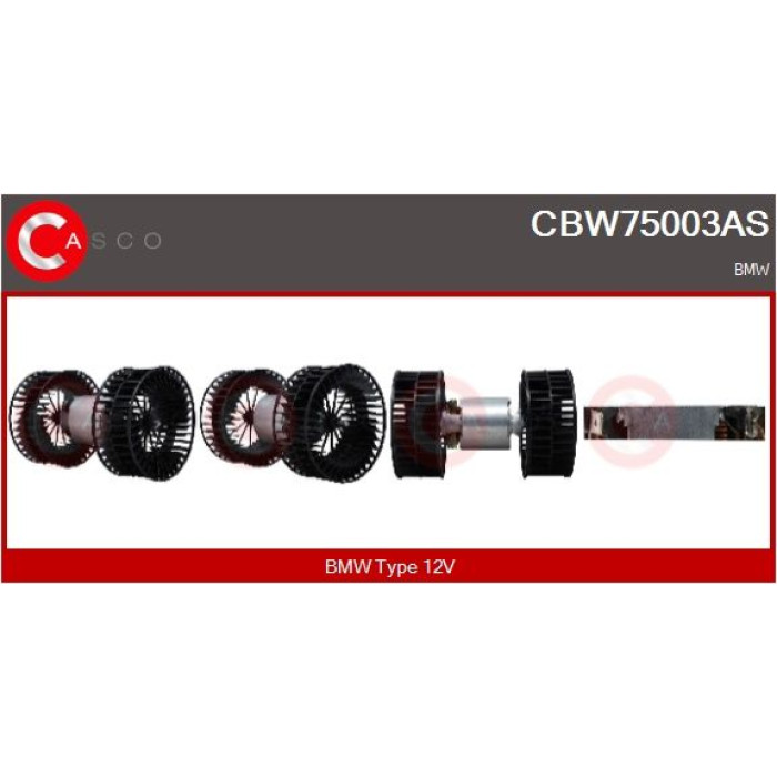 CASCO Motor, Lüfter CBW75003AS CASCO Motor, Lüfter CBW75003AS