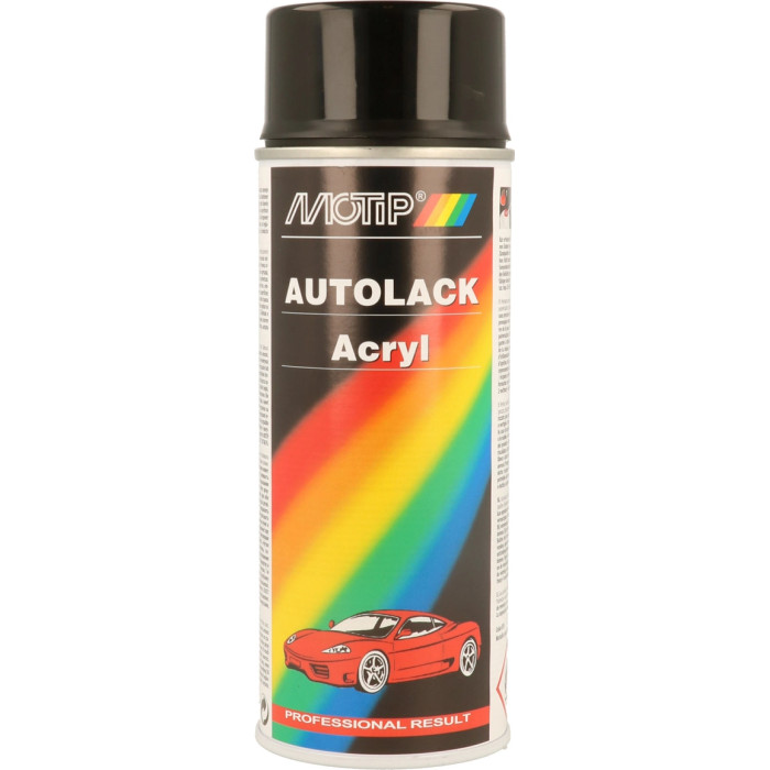 46830 MoTip Autolack Acryl Kompakt schwarz 400ml 46830 MoTip Autolack Acryl Kompakt schwarz 400ml