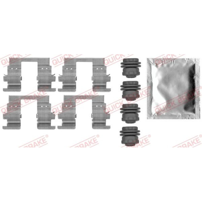 Quick Brake Zubehörsatz für Bremssattel 109-0013 Quick Brake Zubehörsatz für Bremssattel 109-0013
