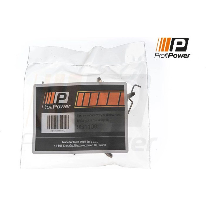 Profipower Bremsbelag-Zubehörsatz 9B1109 Profipower Bremsbelag-Zubehörsatz 9B1109