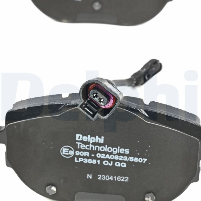 Delphi Bremsbelagsatz LP3651 Delphi Bremsbelagsatz LP3651