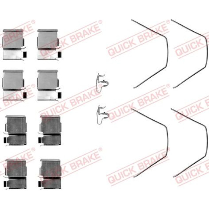 Quick Brake Zubehörsatz für Scheibenbremsbeläge 109-1093 Quick Brake Zubehörsatz für Scheibenbremsbeläge 109-1093