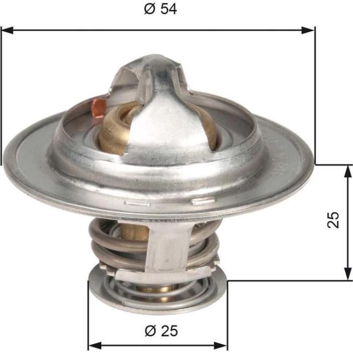 Gates Thermostat TH13076G1 Gates Thermostat TH13076G1