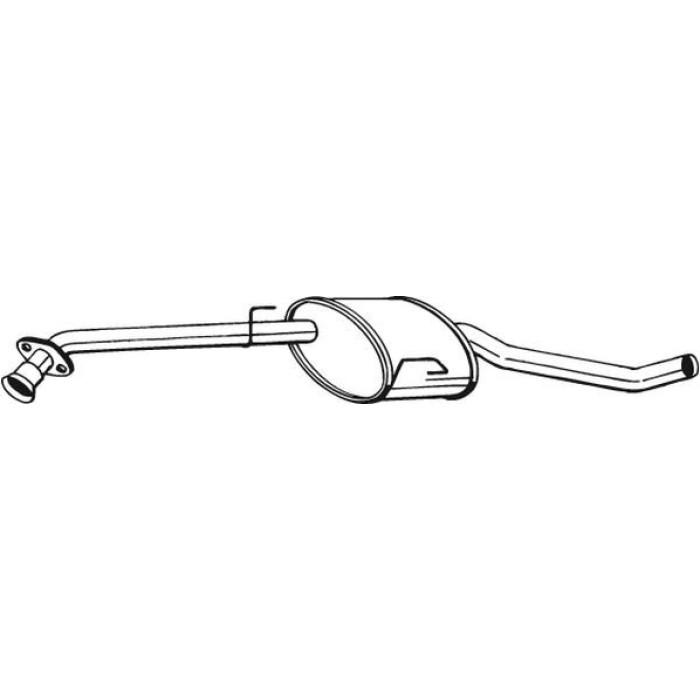 Bosal Schalldämpfer 283-751 Bosal Schalldämpfer 283-751