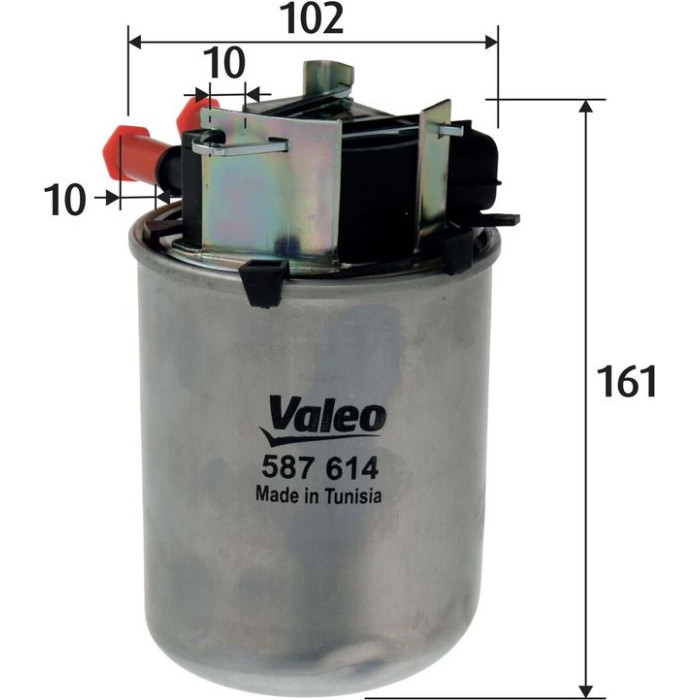 Valeo Kraftstofffilter 587614 Valeo Kraftstofffilter 587614