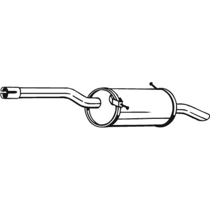 Bosal Schalldämpfer 135-103 Bosal Schalldämpfer 135-103