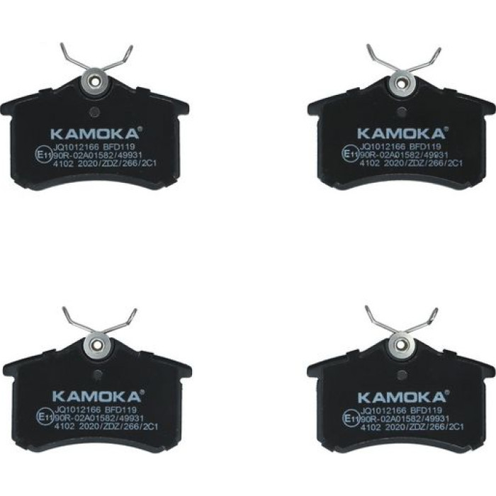 JQ1012166 Kamoka Bremsbelagsatz JQ1012166 JQ1012166 Kamoka Bremsbelagsatz JQ1012166
