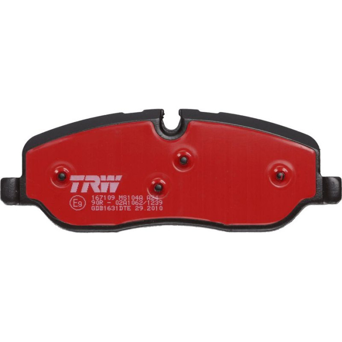 TRW Bremsbelagsatz Land Rover Discovery/Range Rover 04- Dtec Cotec GDB1631DTE TRW Bremsbelagsatz Land Rover Discovery/Range Rover 04- Dtec Cotec GDB1631DTE