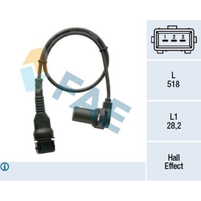 FAE Sensor, Nockenwellenposition 79454 FAE Sensor, Nockenwellenposition 79454