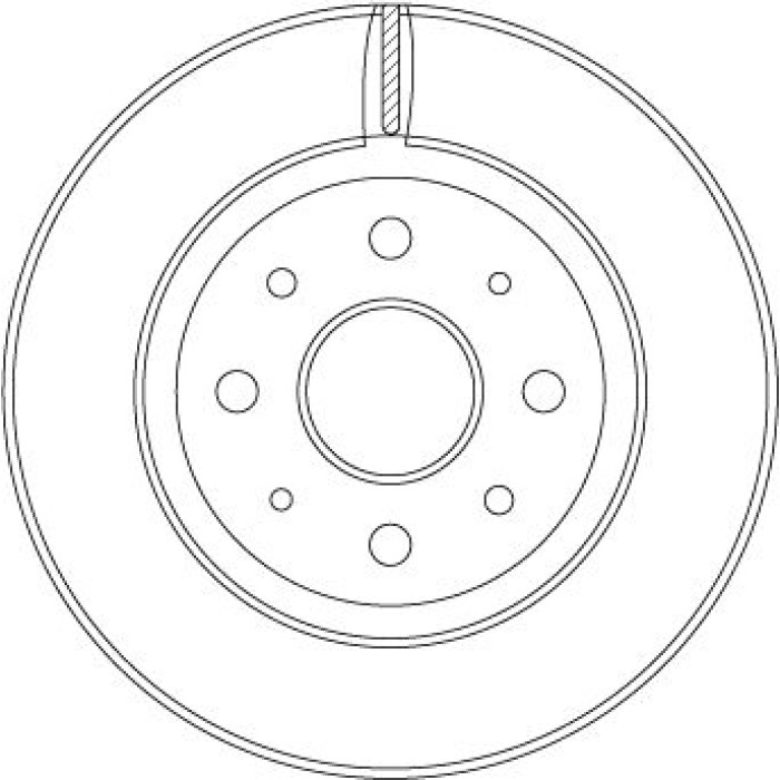 TRW Bremsscheibe Kia P. Rio Ii DF4410 TRW Bremsscheibe Kia P. Rio Ii DF4410