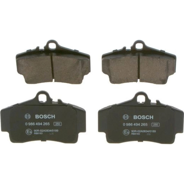 Bosch Bremsbelagsatz 0 986 494 265 Bosch Bremsbelagsatz 0 986 494 265
