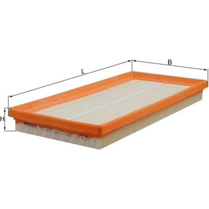MAHLE Luftfilter LX 2087 MAHLE Luftfilter LX 2087