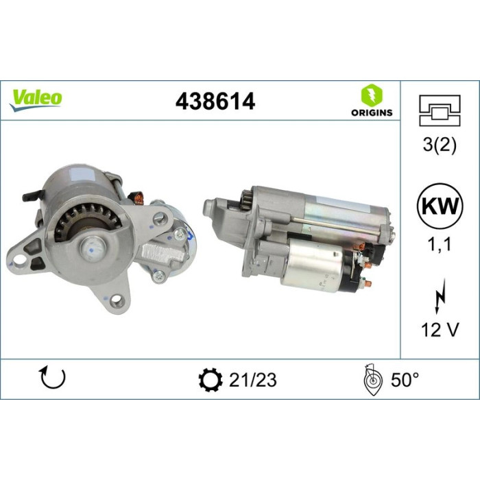 Valeo Anlasser 438614 Valeo Anlasser 438614