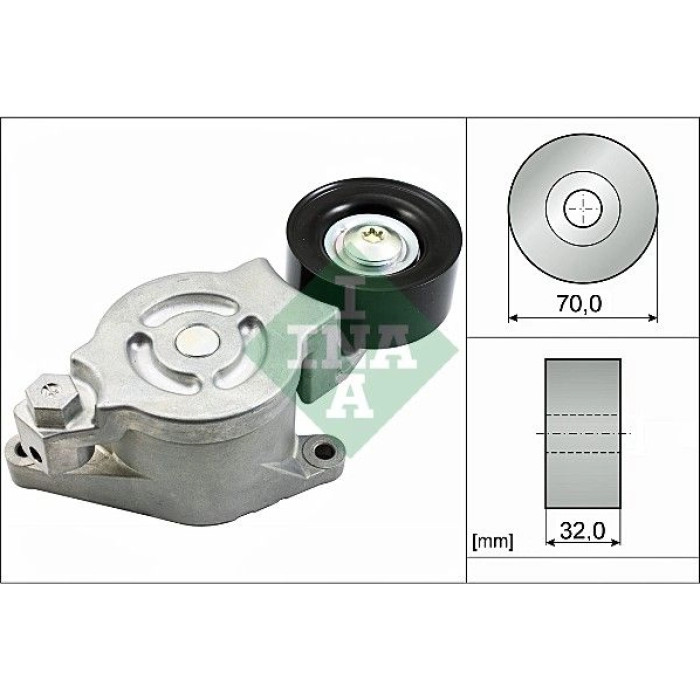 INA Spannarm, Keilrippenriemen 534 0538 10 INA Spannarm, Keilrippenriemen 534 0538 10