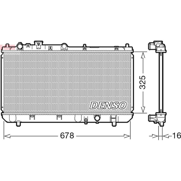 Denso Motorkühler DRM44032