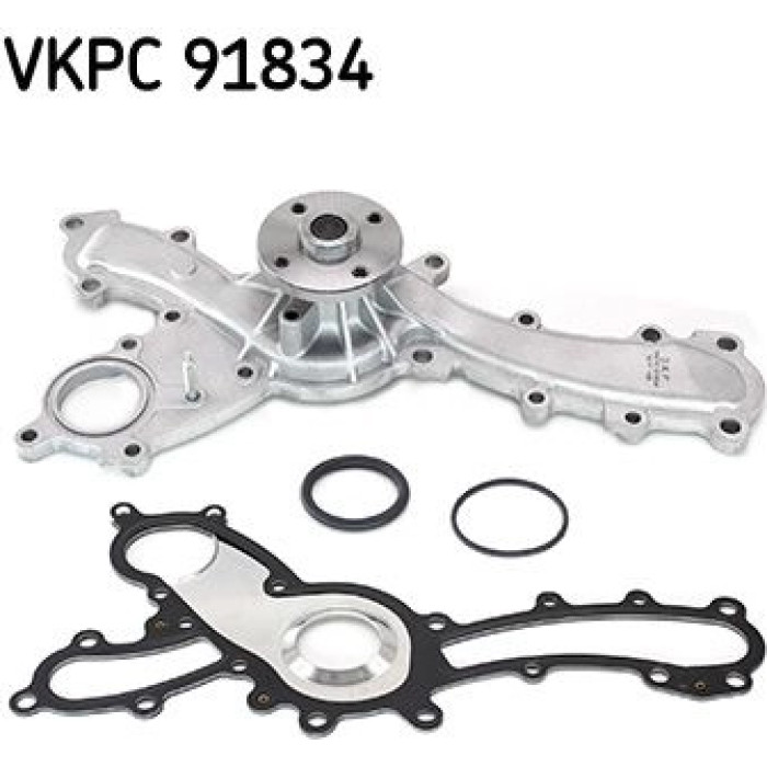 SKF Wasserpumpe / Kühlmittelpumpe VKPC 91834 SKF Wasserpumpe / Kühlmittelpumpe VKPC 91834