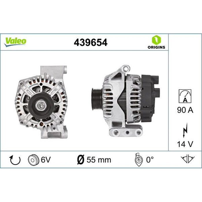 Valeo Lichtmaschine 439654 Valeo Lichtmaschine 439654