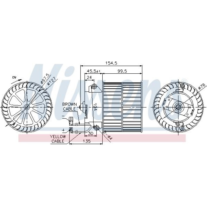 Nissens Innenraumgebläse 87057 Nissens Innenraumgebläse 87057