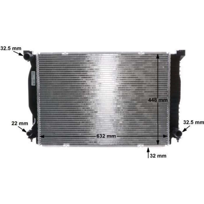MAHLE Kühler, Motorkühlung CR 1420 000S
