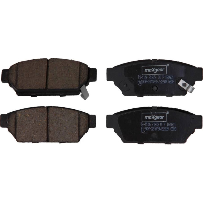 19-1146 MAXGEAR Bremsbelagsatz 19-1146 Mitsubishi Carisma 95-06