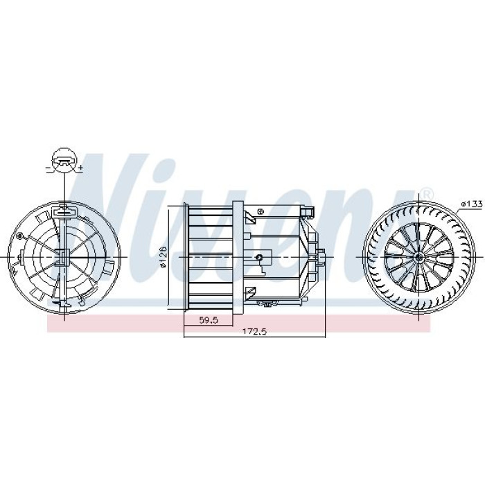 Nissens Innenraumgebläse 87632 Nissens Innenraumgebläse 87632