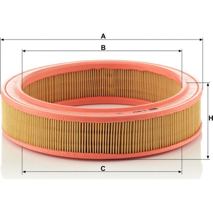 C 2852 MANN-FILTER Luftfilter C 2852 C 2852 MANN-FILTER Luftfilter C 2852