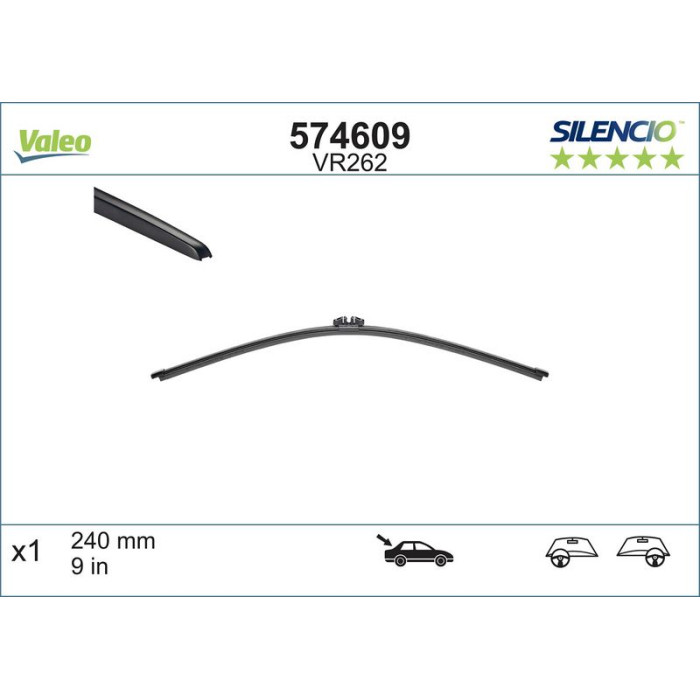 Valeo VM262 Silencio X.TRM Heck 574609