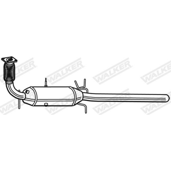 Walker Dieselpartikelfilter EVO C 73184 Walker Dieselpartikelfilter EVO C 73184