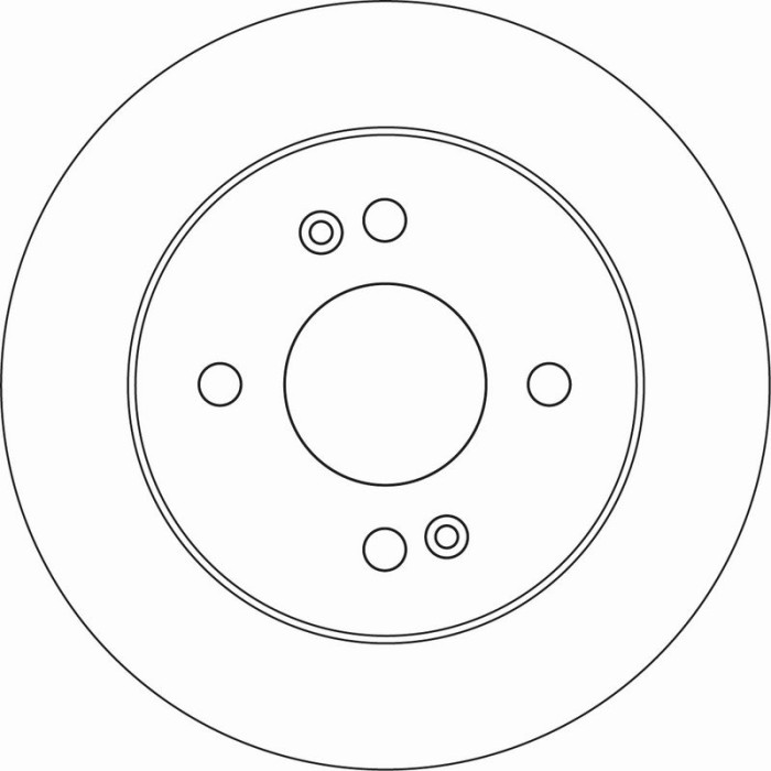 TRW Bremsscheibe DF6949 TRW Bremsscheibe DF6949