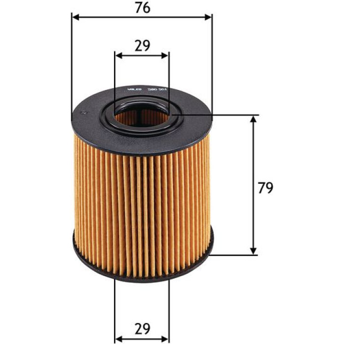 586561 Valeo Ölfilter 586561 586561 Valeo Ölfilter 586561