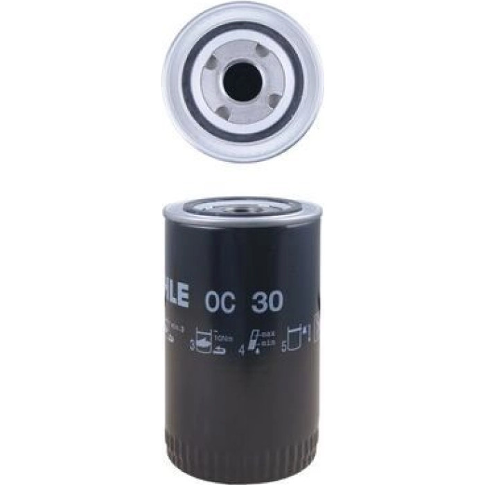 OC 30 MAHLE Ölfilter OC 30, Anschraubfilter, Höhe 170,6 mm – u. a. für Nissan Patrol III/1 Hardtop (K160), III/1 Station Wagon (W160), III/2 (K260) – OE Nummer 019004005 - l OC 30 MAHLE Ölfilter OC 30, Anschraubfilter, Höhe 170,6 mm – u. a. für Nissan Patrol III/1 Hardtop (K160), III/1 Station Wagon (W160), III/2 (K260) – OE Nummer 019004005 - l