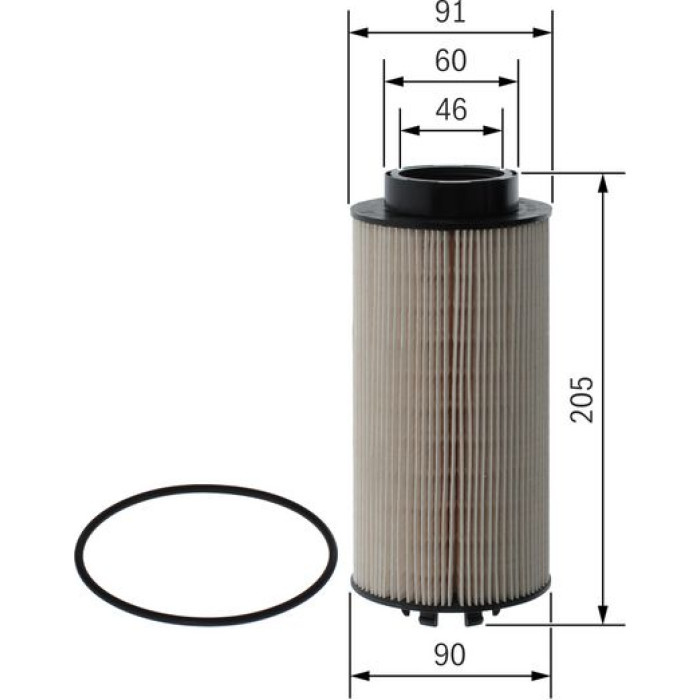 Bosch Kraftstofffiltereinsatz F 026 402 033