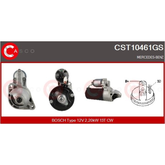 CASCO Anlasser CST10461GS