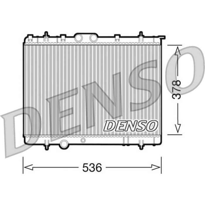 Denso Motorkühler DRM21030 Denso Motorkühler DRM21030