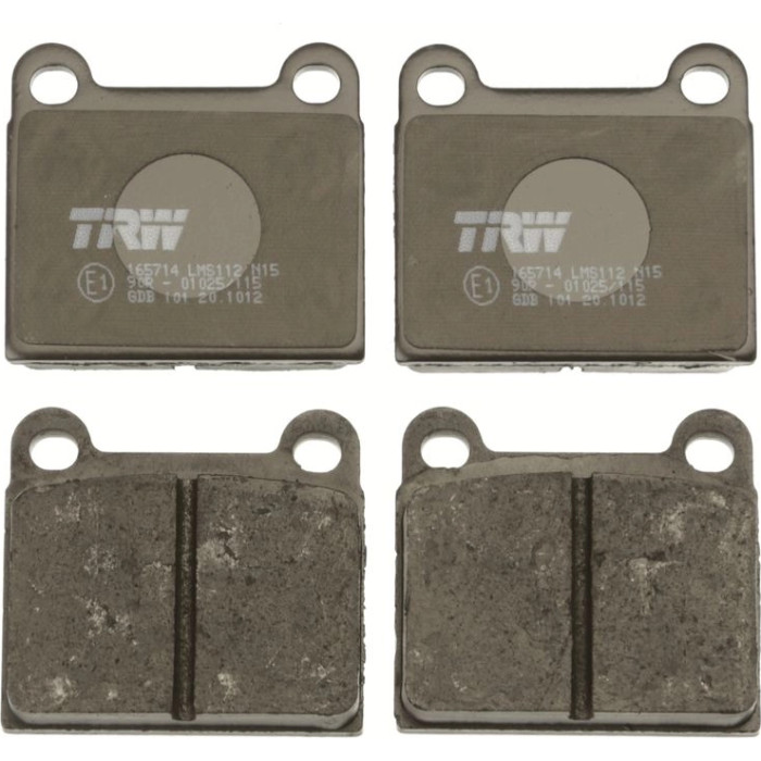 TRW Bremsbeläge Hinterachse GDB101 TRW Bremsbeläge Hinterachse GDB101