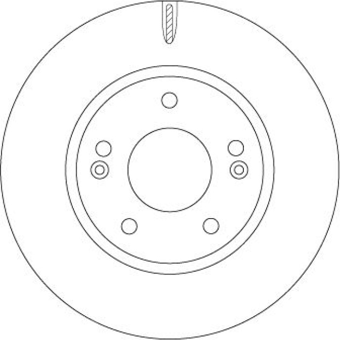 TRW Bremsscheibe DF6936 TRW Bremsscheibe DF6936