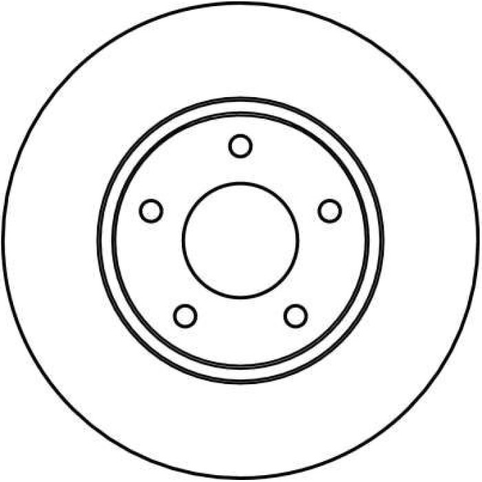 TRW Bremsscheibe Jaguar P. Xj8/Xk DF4095 TRW Bremsscheibe Jaguar P. Xj8/Xk DF4095