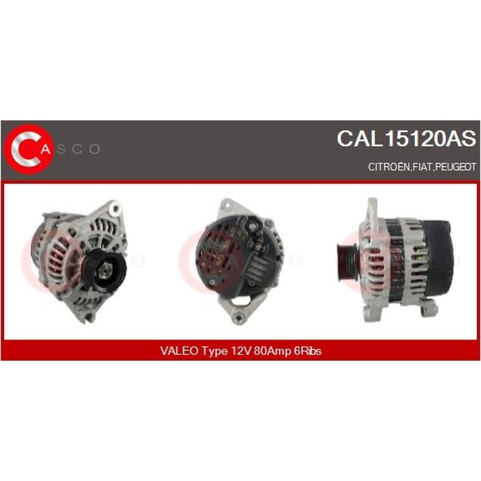 CASCO Generator CAL15120AS CASCO Generator CAL15120AS